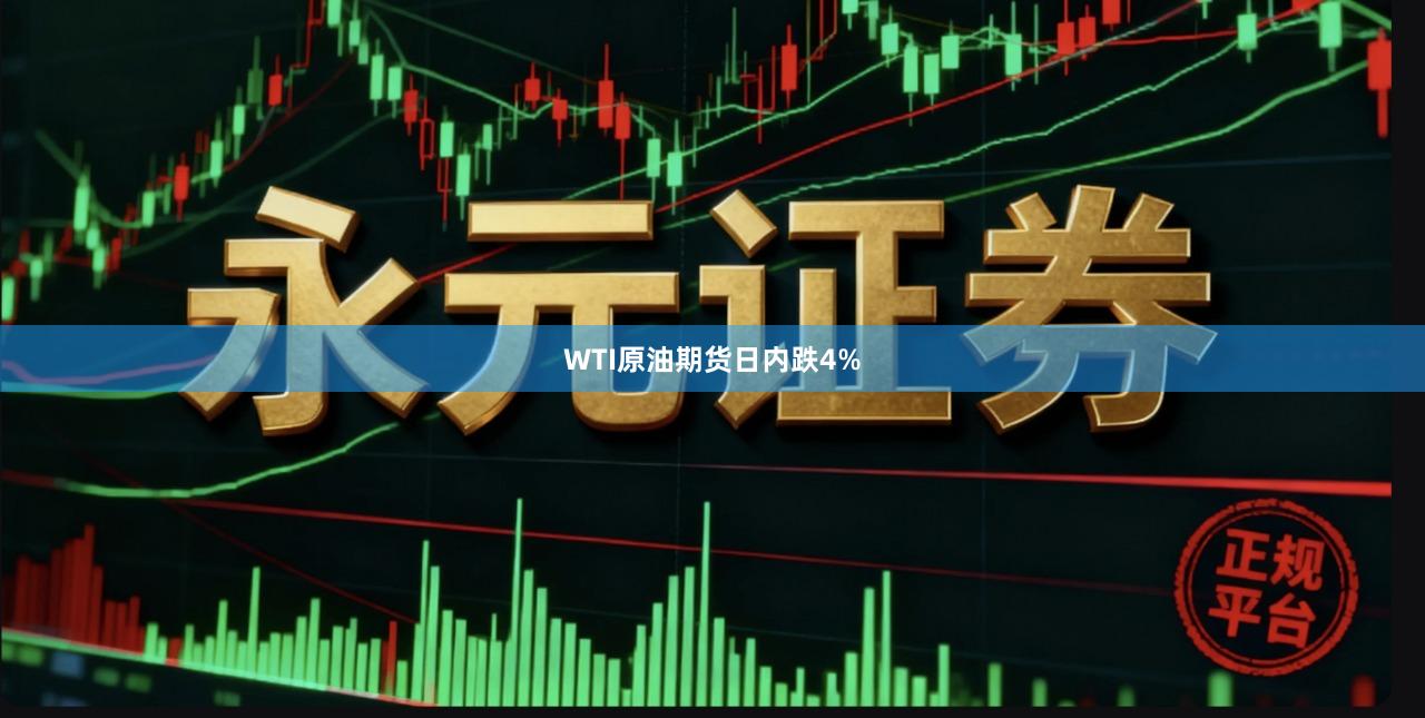WTI原油期货日内跌4%