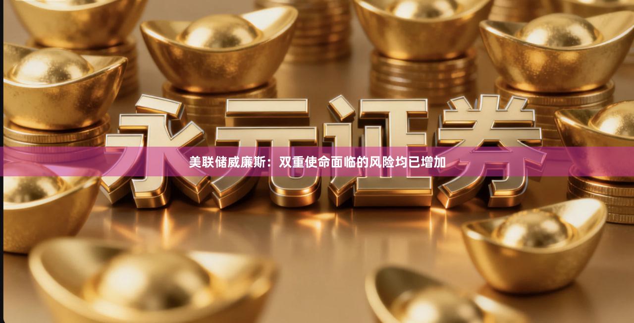 美联储威廉斯：双重使命面临的风险均已增加
