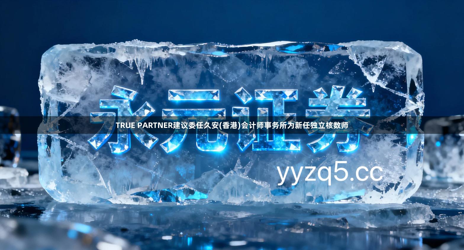 TRUE PARTNER建议委任久安(香港)会计师事务所为新任独立核数师