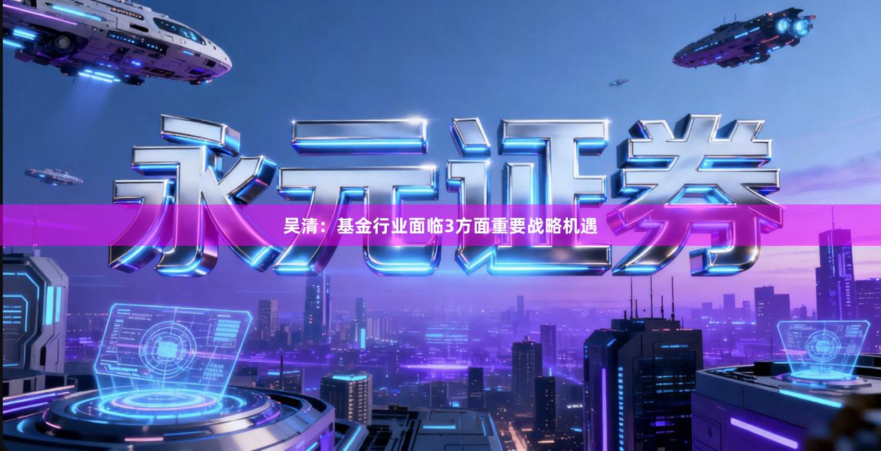 吴清：基金行业面临3方面重要战略机遇