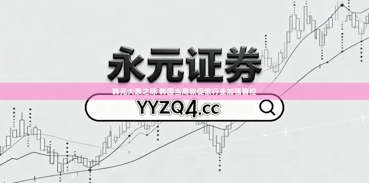 韩元大跌之际 韩国当局敦促银行业加强管控