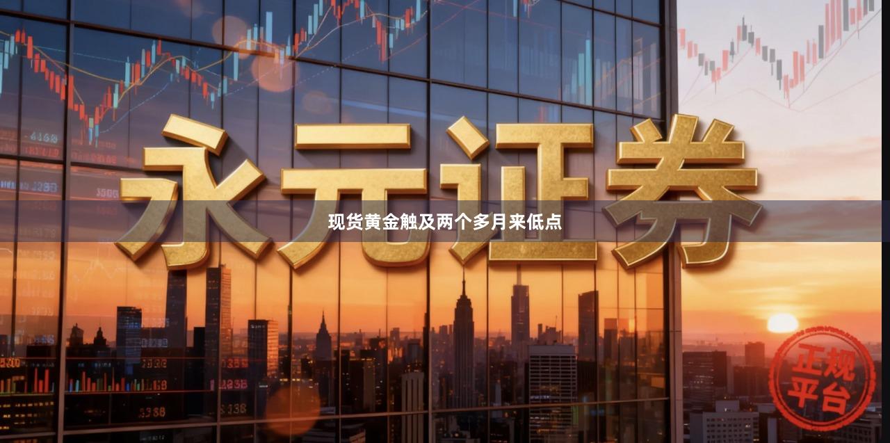 现货黄金触及两个多月来低点